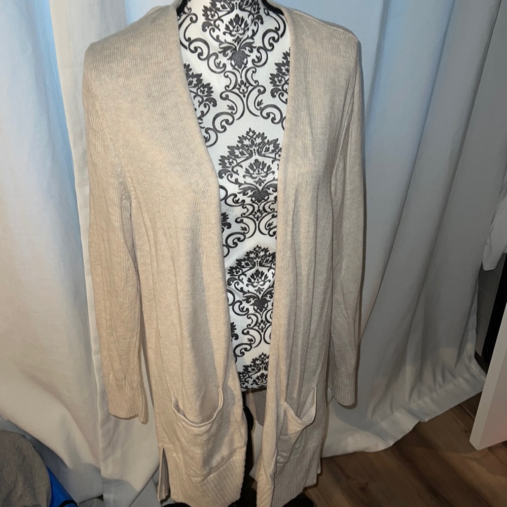 Cream cardigan